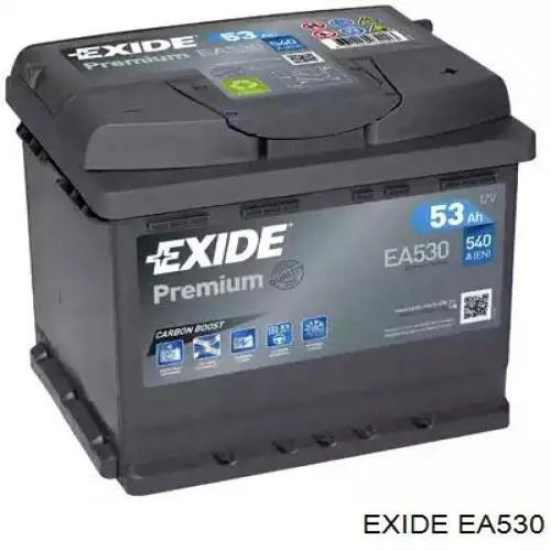 Аккумулятор Exide Premium 53 А/ч 12 В B13 EA530