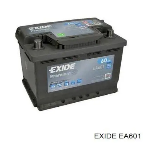 Акумуляторна батарея, АКБ EA601 Exide