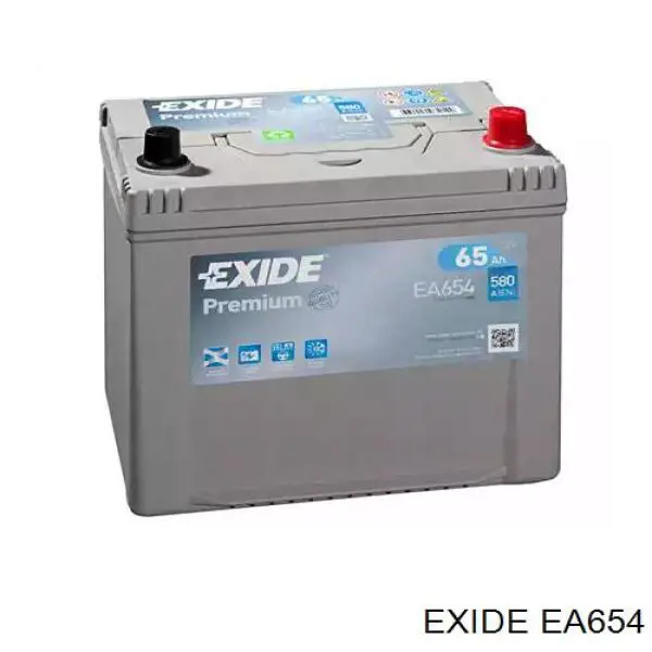 Аккумулятор Exide Premium 65 А/ч 12 В B1Korean EA654