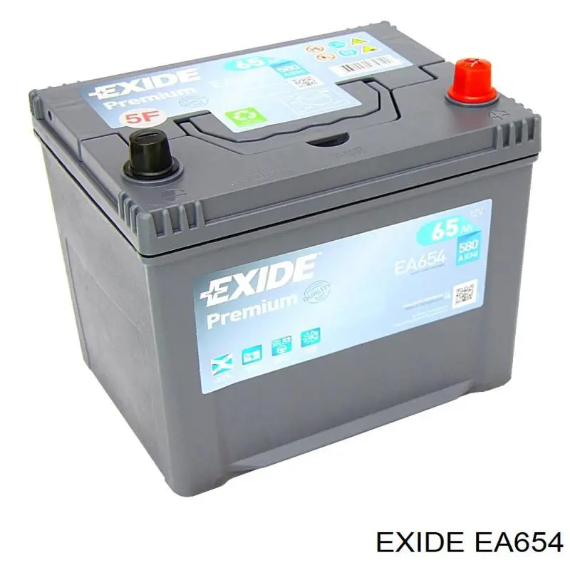 АКБ Exide EA654