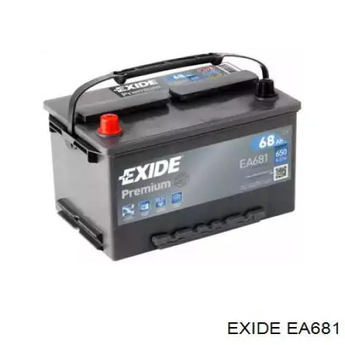 Аккумулятор EA681 Exide