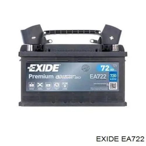 Аккумулятор EA722 Exide