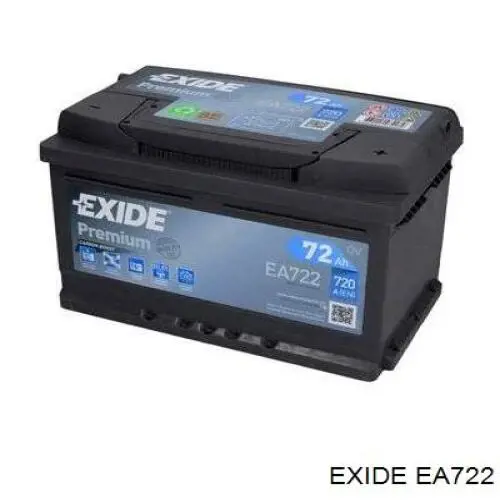 Купить Аккумулятор Exide 72 А/ч (EA722)