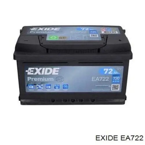 Аккумулятор EA722 Exide