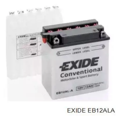 EB12AL-A Exide bateria recarregável (pilha)