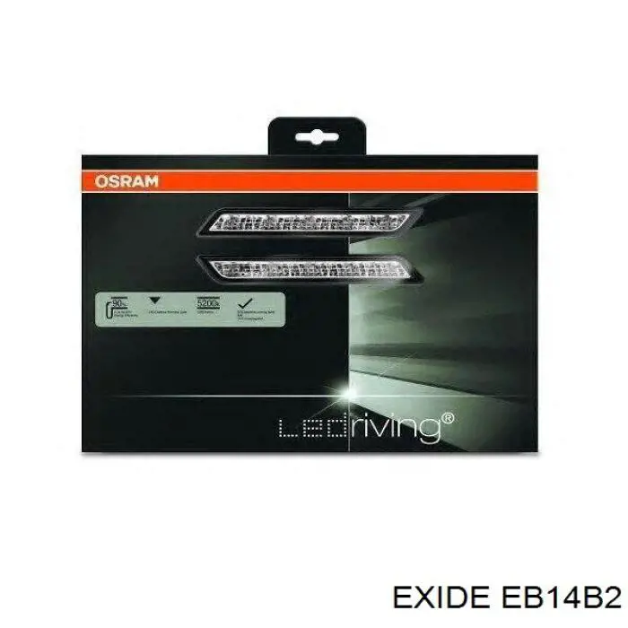 Аккумулятор автомобильный Exide EB14B2 цена, от 60.04 USD