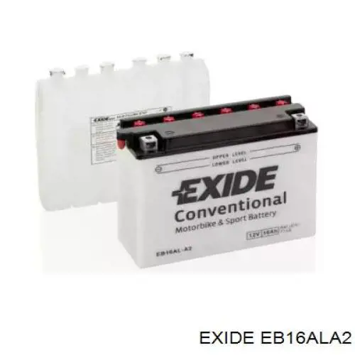 EB16AL-A2 Exide bateria recarregável (pilha)