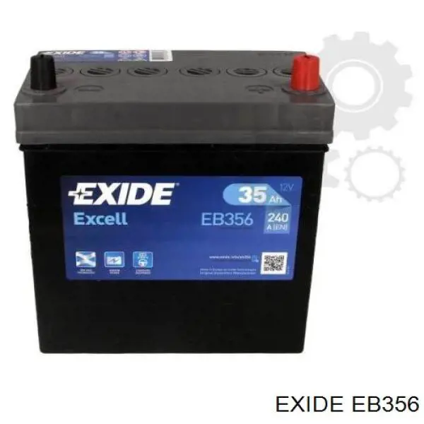 Купить Аккумулятор Exide 35 А/ч (EB356)