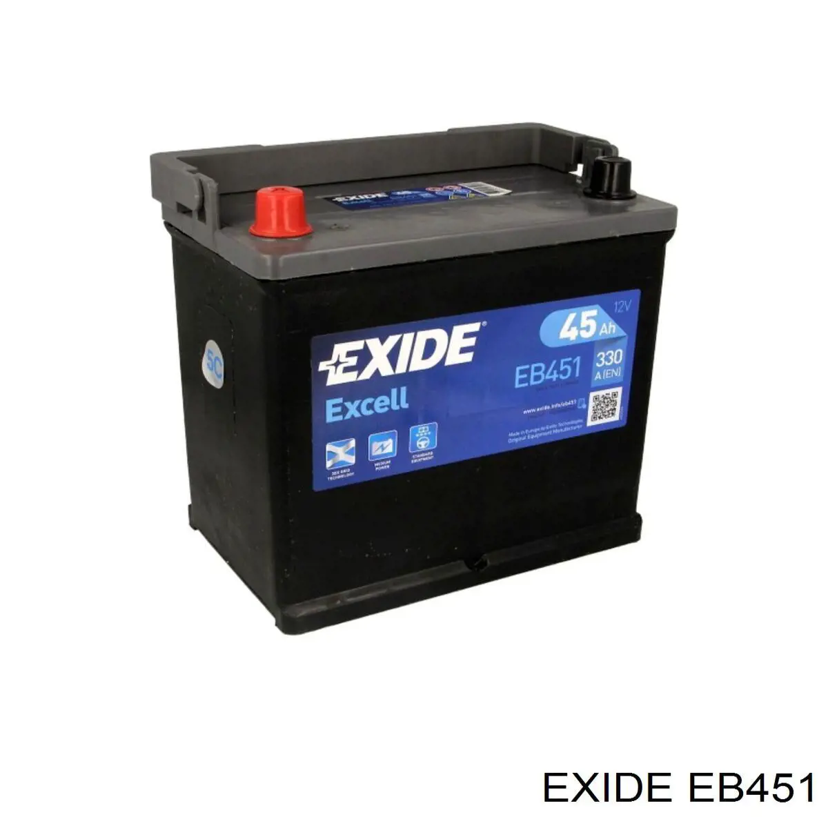 Купить EB451 Exide Батарея аккумуляторная