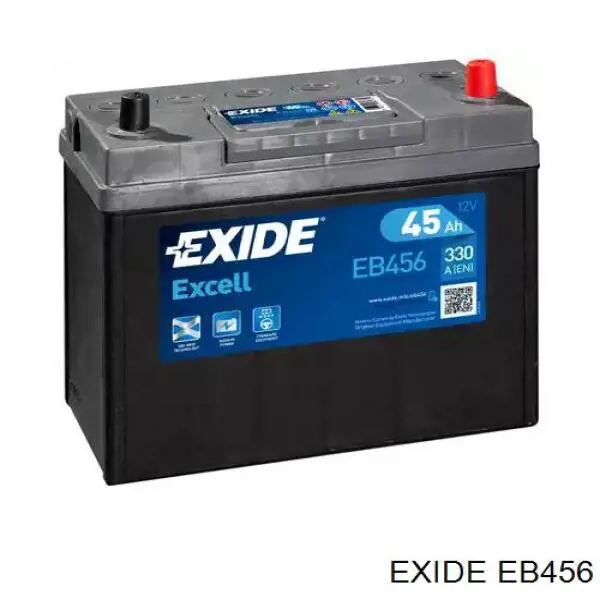 Аккумулятор Exide Excell 45 А/ч 12 В B00 EB456