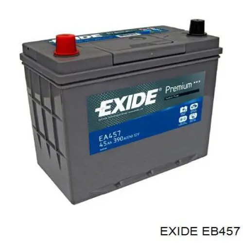 Купить Аккумулятор Exide 45 А/ч (EB457)