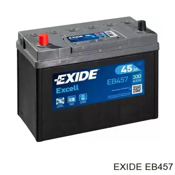 Аккумуляторная батарея (АКБ) Exide EB457