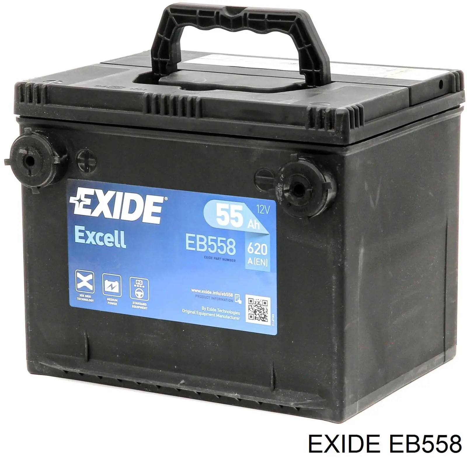 Аккумулятор EB558 Exide