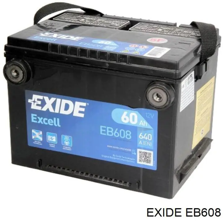 Купить EB608 Exide Батарея аккумуляторная