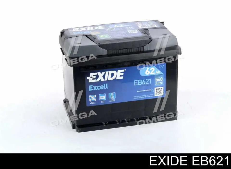 Аккумуляторная батарея (АКБ) Exide EB621