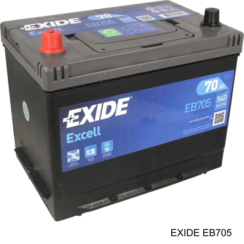 АКБ Exide EB705