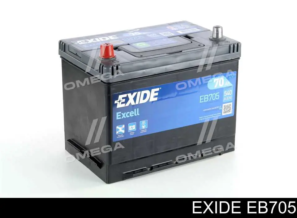 Аккумуляторная батарея (АКБ) Exide EB705