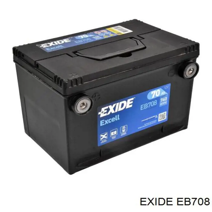 Купить Exide EB708 характеристики