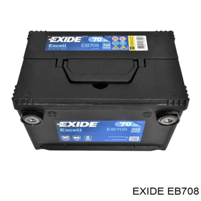 Купить EB708 Exide Батарея аккумуляторная