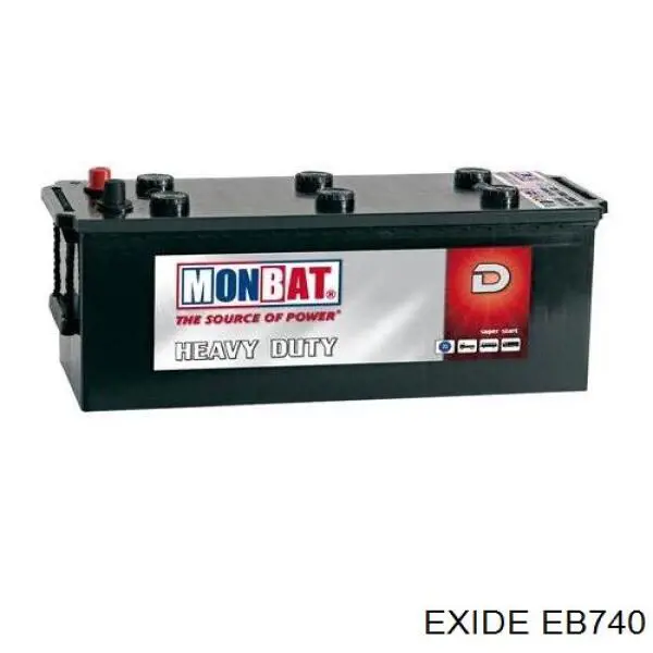 EB740 Exide Аккумуляторная батарея