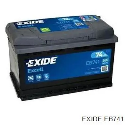EB741 Exide Аккумуляторная батарея