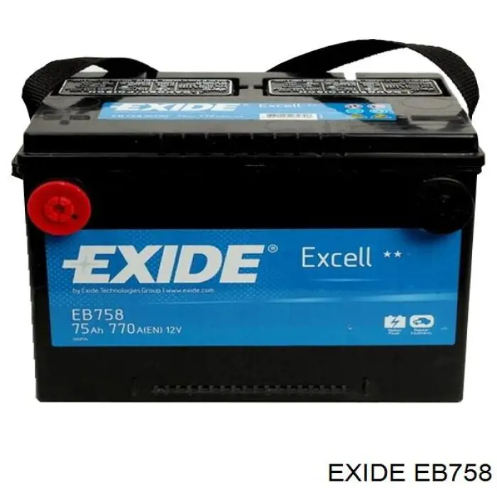 Купить EB758 Exide Батарея аккумуляторная