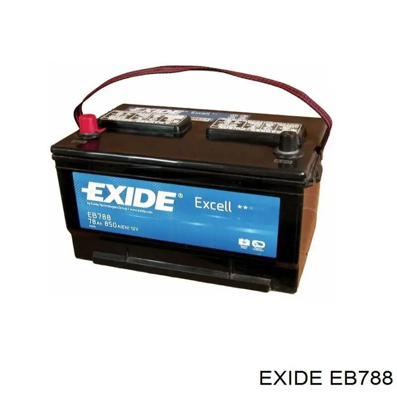 Аккумулятор автомобильный Exide EB788 цена, от  