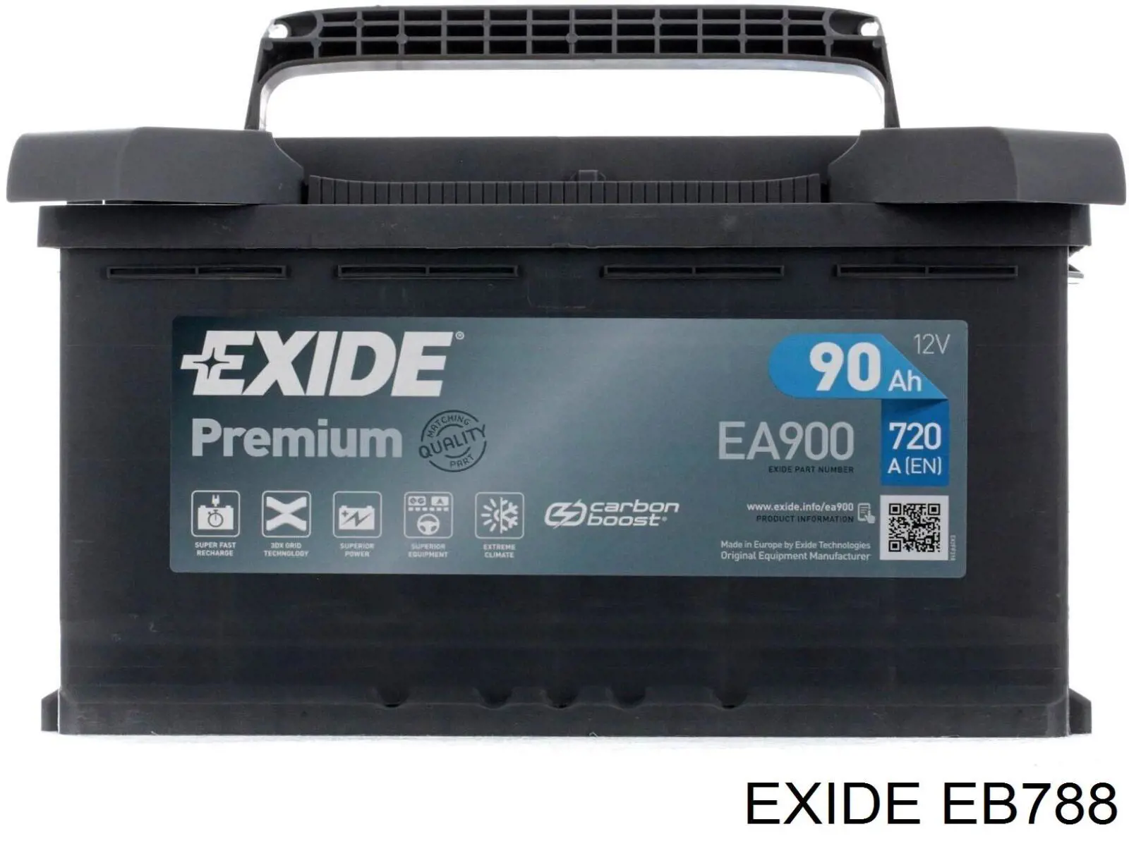 Купить EB858 Exide Батарея аккумуляторная
