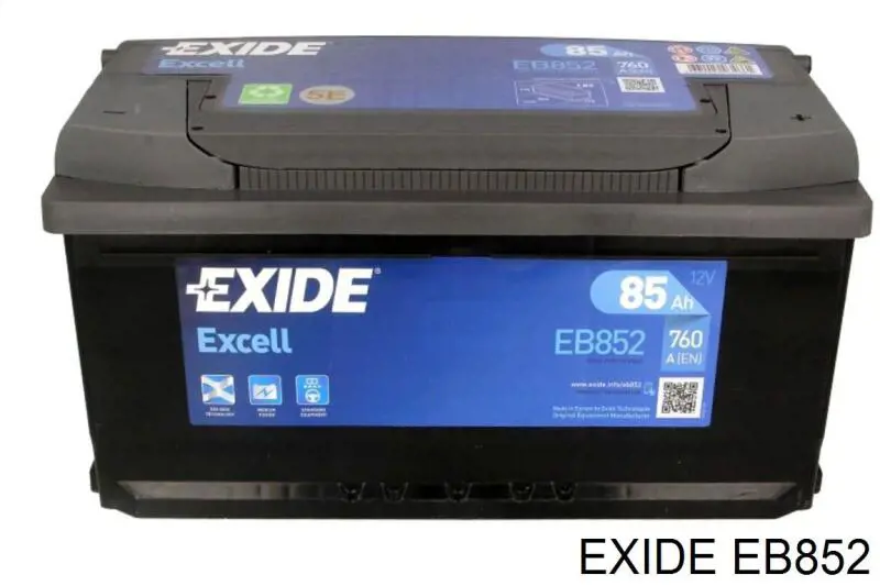 Купить Аккумулятор Exide 85 А/ч (EB852)