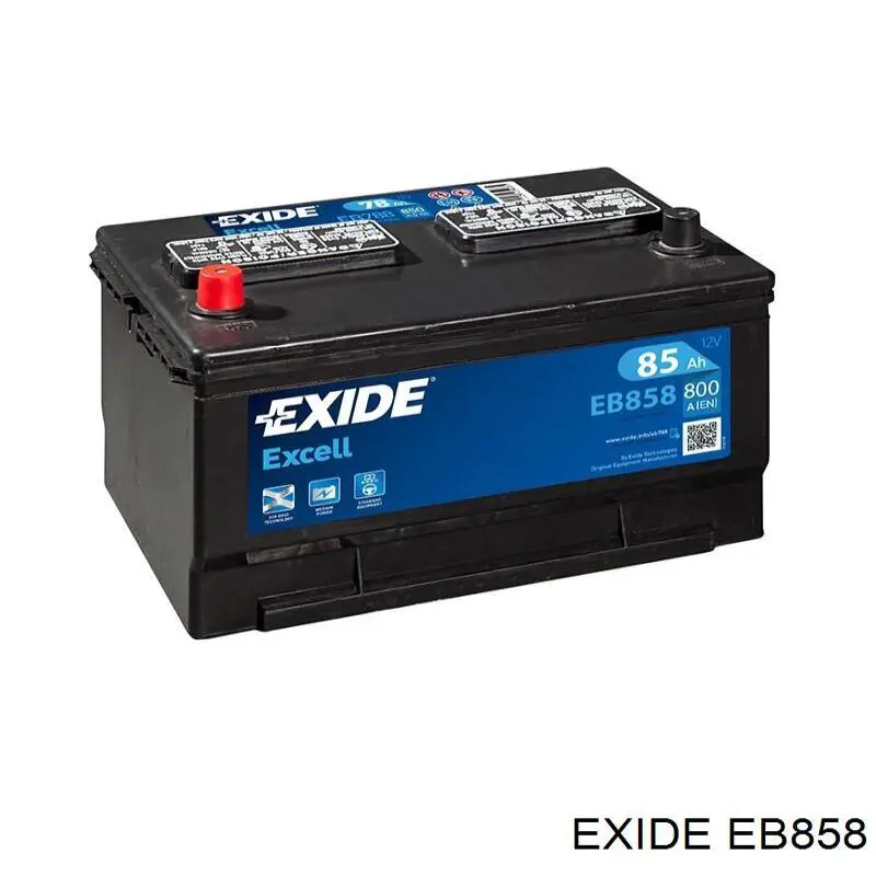 Купить Аккумулятор Exide 85 А/ч (EB858)