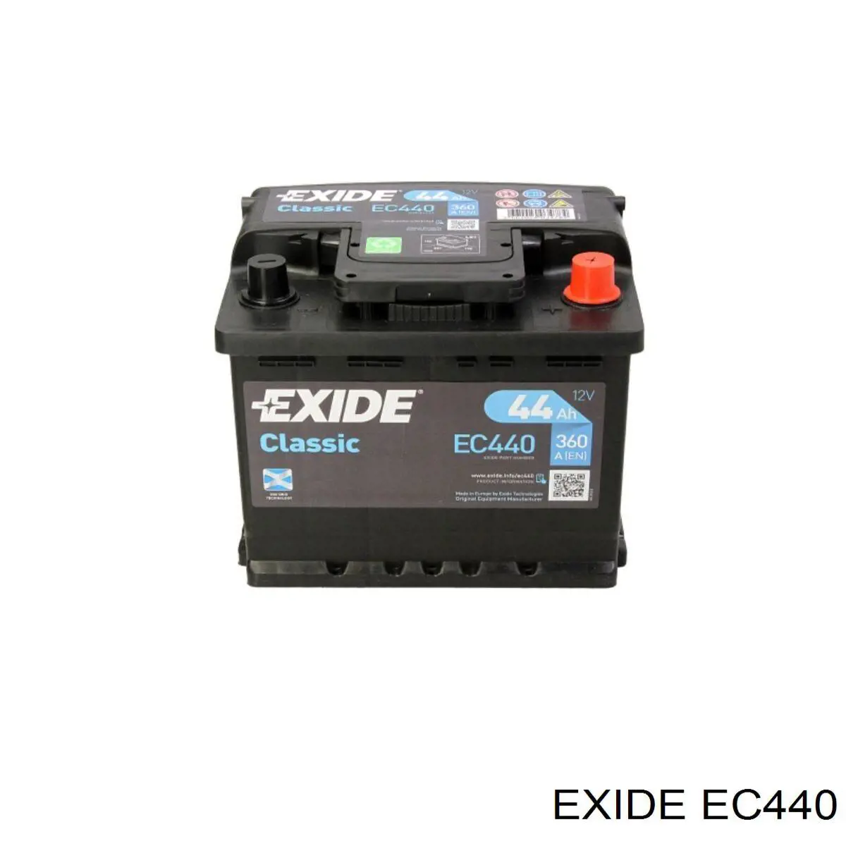 Купить Аккумулятор Exide 44 А/ч (EC440)