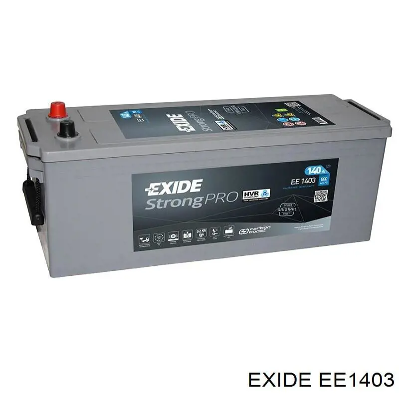 Аккумулятор Exide Heavy Expert 140 А/ч 12 В B00 EE1403