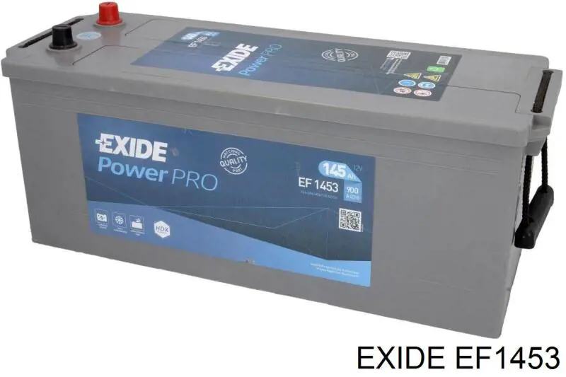 Аккумулятор Exide Heavy Professional Power 145 А/ч 12 В B00 EF1453