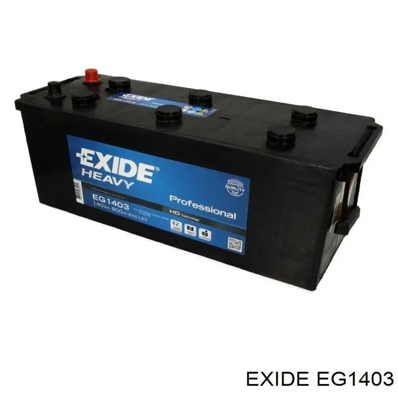 Аккумулятор Exide Heavy Professional 140 А/ч 12 В B00 EG1403