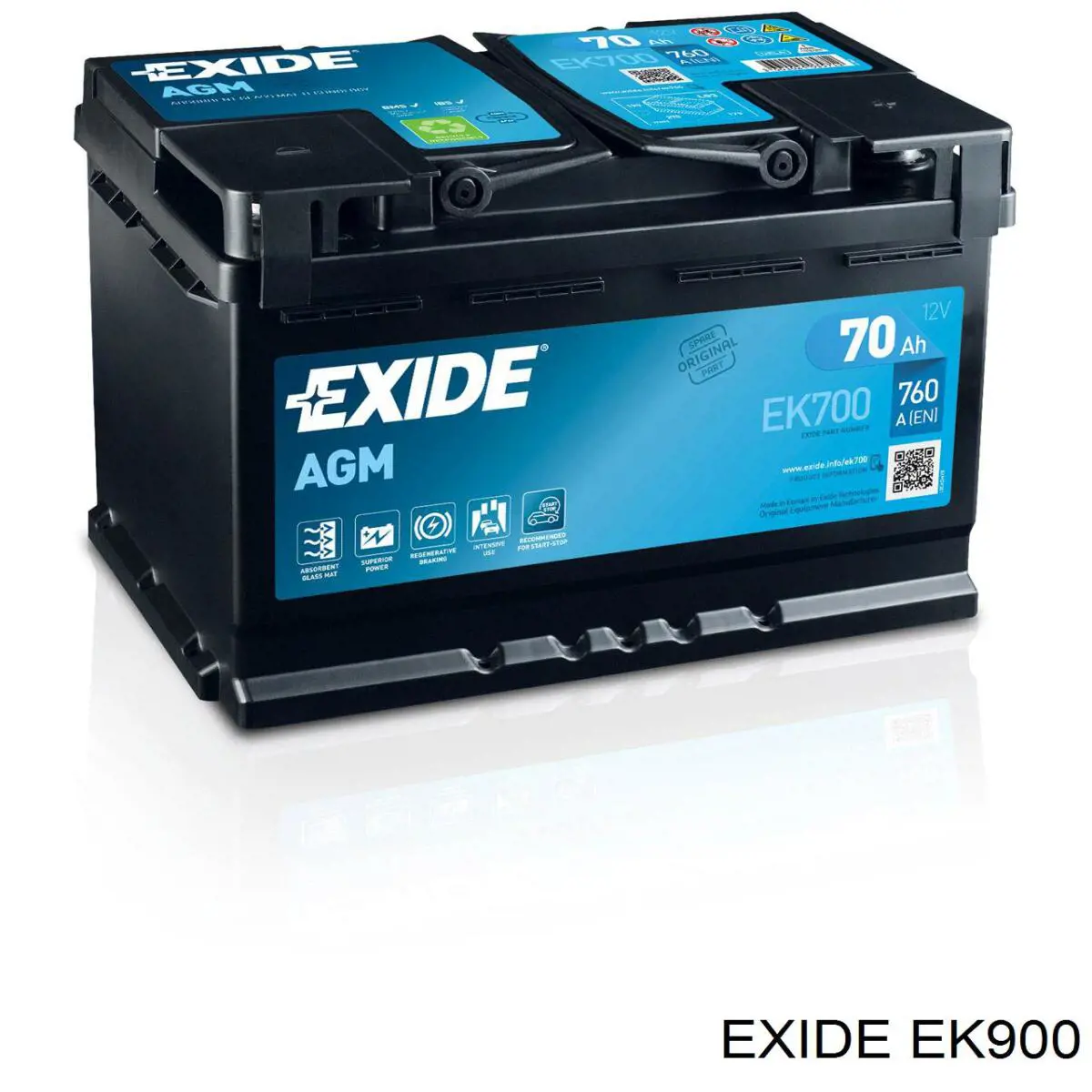Аккумулятор автомобильный Exide EK900 цена, от 160.57 USD
