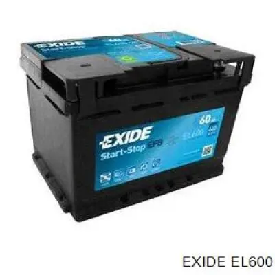 Купить EL600 Exide Батарея аккумуляторная