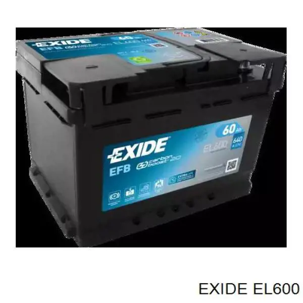 АКБ Exide EL600