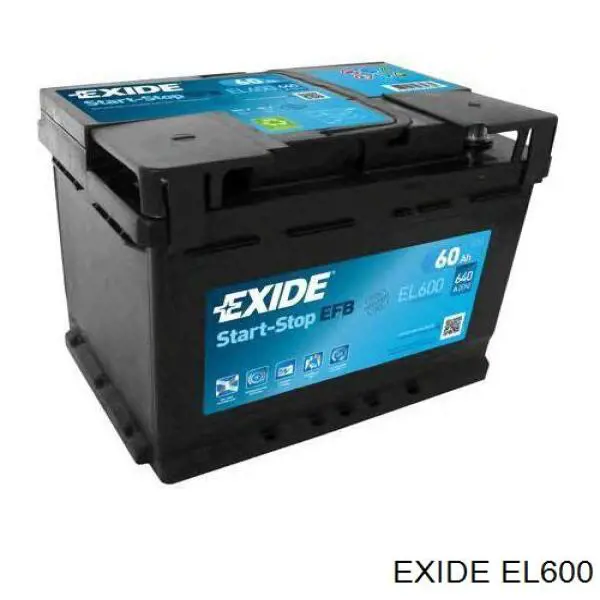 EL600 Exide Аккумуляторная батарея