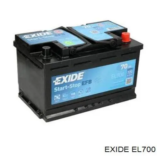 Аккумуляторная батарея (АКБ) Exide EL700
