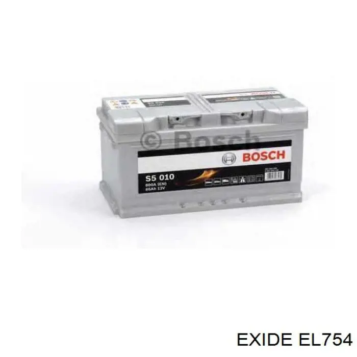 Аккумулятор EL754 Exide