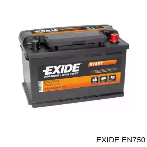 Аккумулятор Exide EN750
