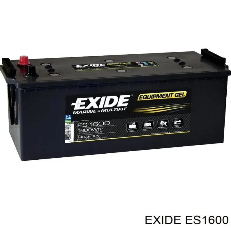 Купить ES1600 Exide Батарея аккумуляторная