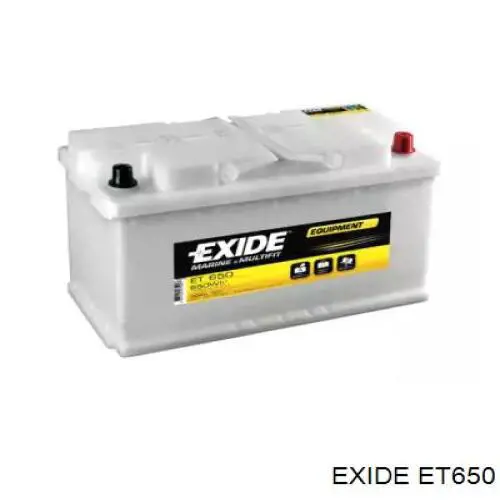 Аккумулятор ET650 Exide