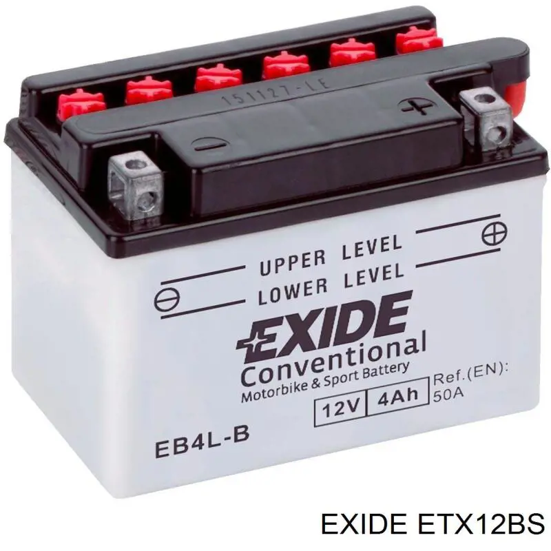 Купить ETX12BS Exide Батарея аккумуляторная