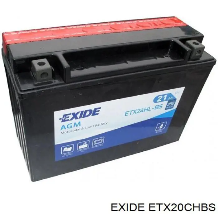 Аккумулятор Exide ETX20CHBS
