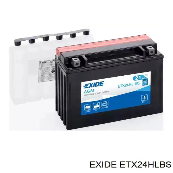 Аккумулятор Exide ETX24HLBS
