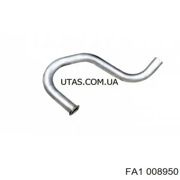 008-950 FA1 труба выхлопная, от катализатора до глушителя