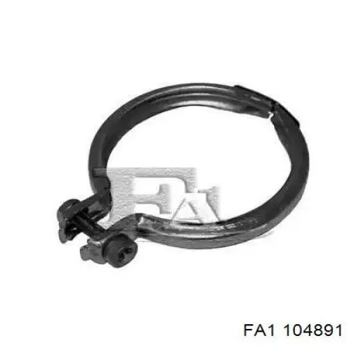 9808458580 Peugeot/Citroen braçadeira de união de tubo coletor de escape