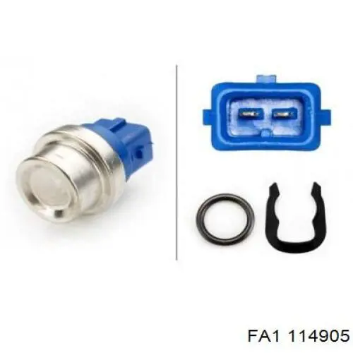 Хомут крепления глушителя передний FA1 114905 цена, от 3.15 USD
