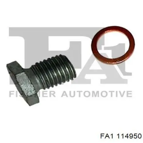 114950 FA1 Соединитель выхлопной передний